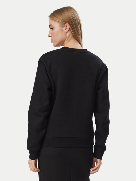 Guess Guess Felpa W6BQ16 K6064 Nero Regular Fit