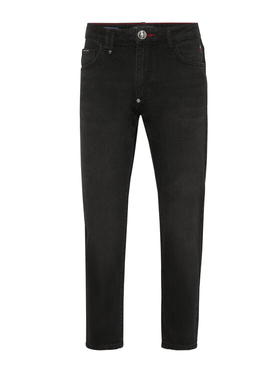 PHILIPP PLEIN PHILIPP PLEIN Jeansy 22877 Černá Slim Fit