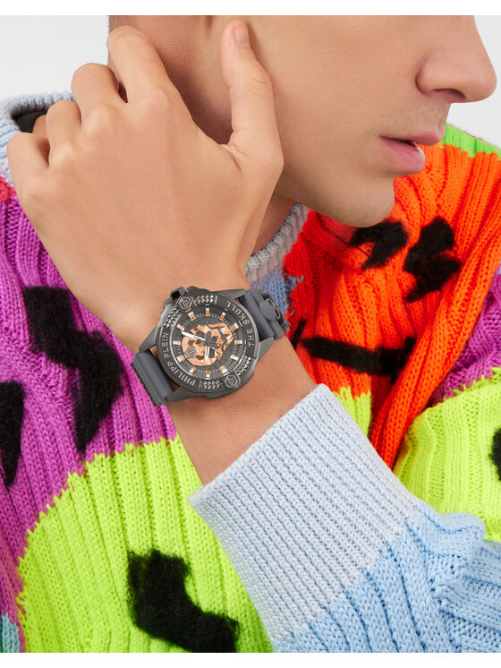 PHILIPP PLEIN PHILIPP PLEIN Zegarek 20909 Szary