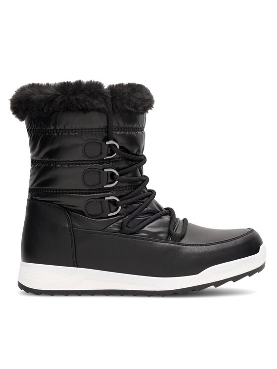 Clara Barson Schneeschuhe Klarise WSS21007-01 Schwarz, Größe 36
