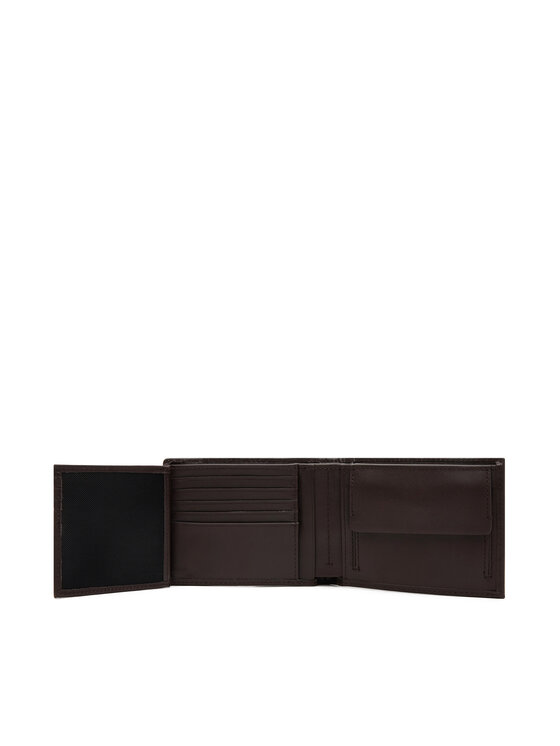 Calvin Klein Calvin Klein Moška denarnica Ck Premium Trifold 10Cc W/Coin K50K512849 Rjava