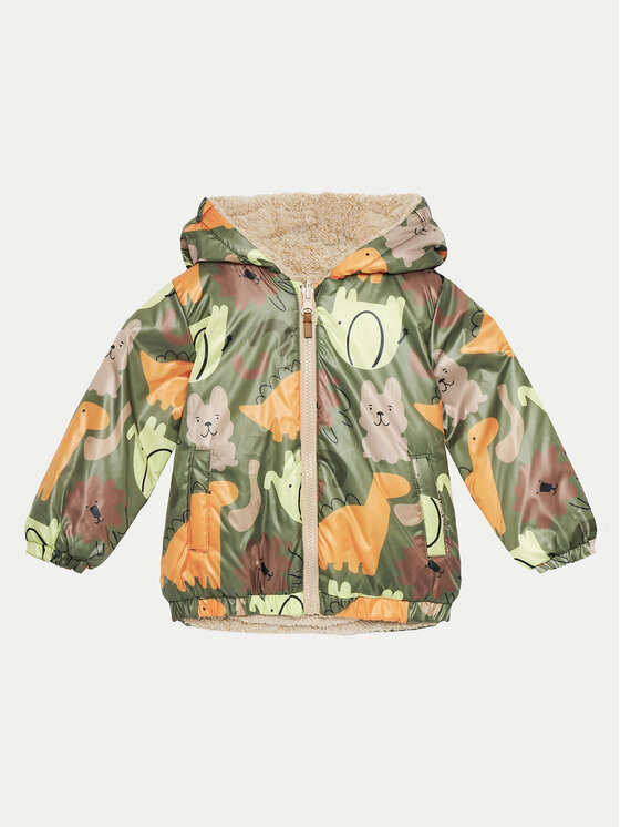 Coccodrillo Coccodrillo Bunda pro přechodné období ZC4152501SBN Barevná Regular Fit