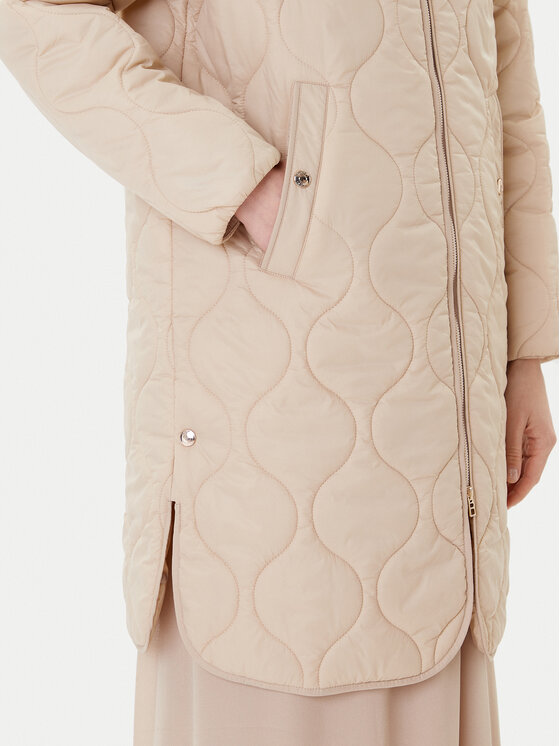 JOOP! JOOP! Žieminė striukė Carla 10018874 30047609 Smėlio Regular Fit