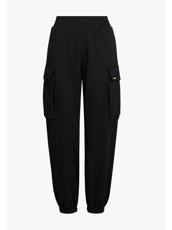 BIZUU BIZUU Spodnie damskie NIARI Czarny Standard Fit