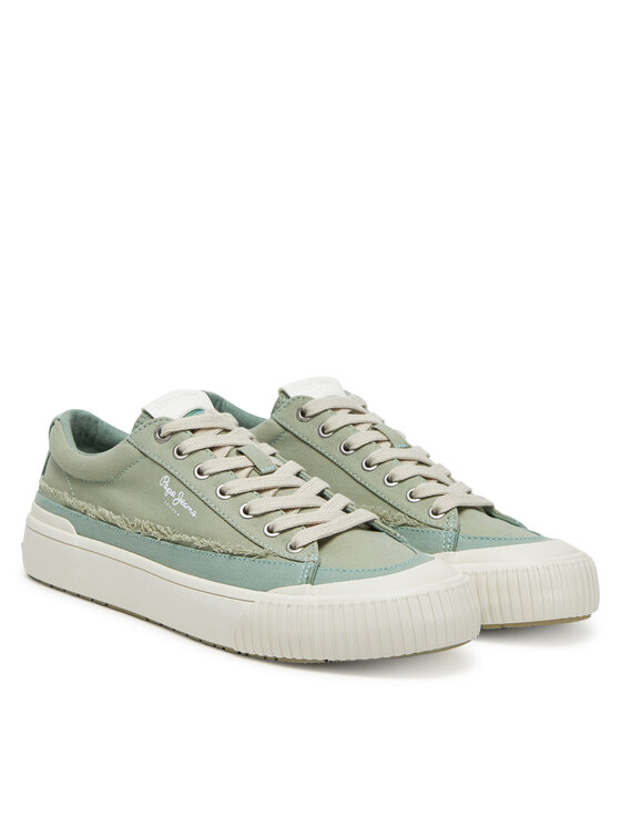 Pepe Jeans Pepe Jeans Tenisówki Ben Fresh W PLS31589 Zielony
