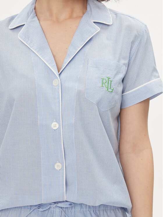 LAUREN RALPH LAUREN Lauren Ralph Lauren Pyjama ILN12308 Blau Regular Fit