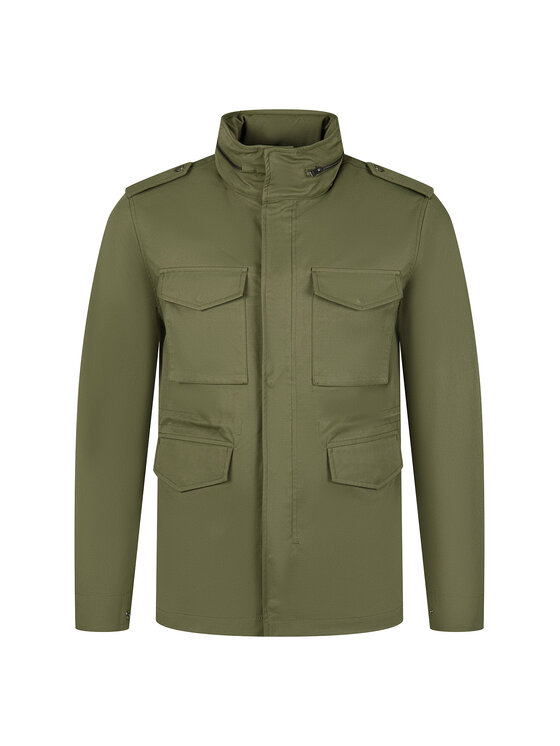 Cross Jeans Cross Jeans Kurtka przejściowa 40315-002 Khaki Regular Fit