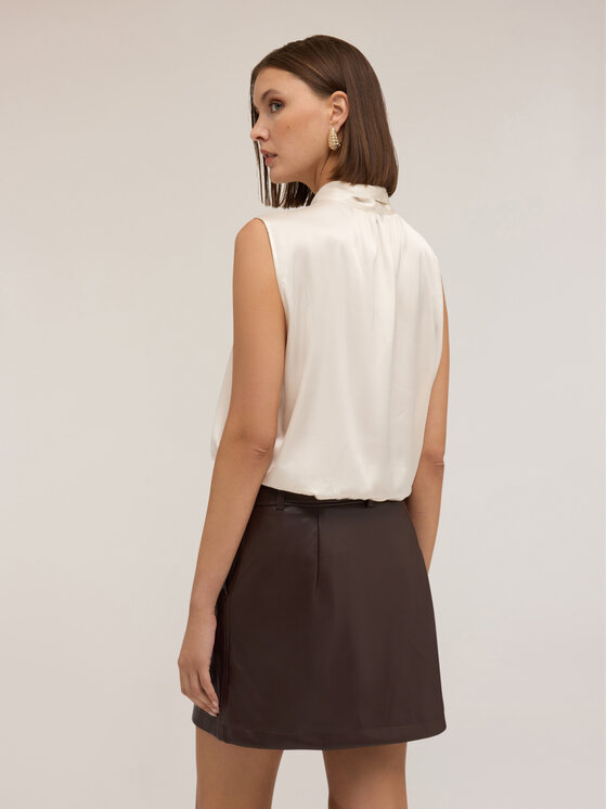 Motivi Motivi Blusa 2742W000646N011 Bianco Regular Fit