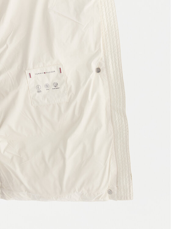 Tommy Hilfiger Tommy Hilfiger Pernata jakna Modern WW0WW46535 Écru Regular Fit