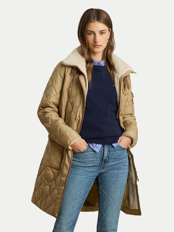 LAUREN RALPH LAUREN LAUREN RALPH LAUREN Pehelykabát 297P04107001 Bézs Regular Fit