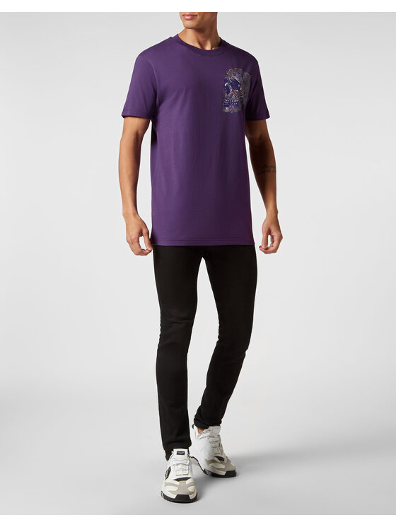PHILIPP PLEIN PHILIPP PLEIN T-shirt 2313 Viola Regular Fit