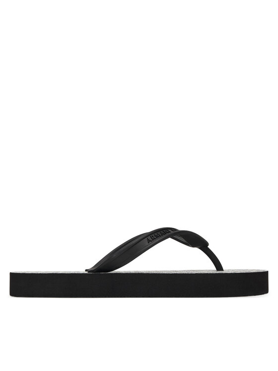 Armani Exchange Armani Exchange Flip-flops XDQ010 XV700 MC482 Fekete