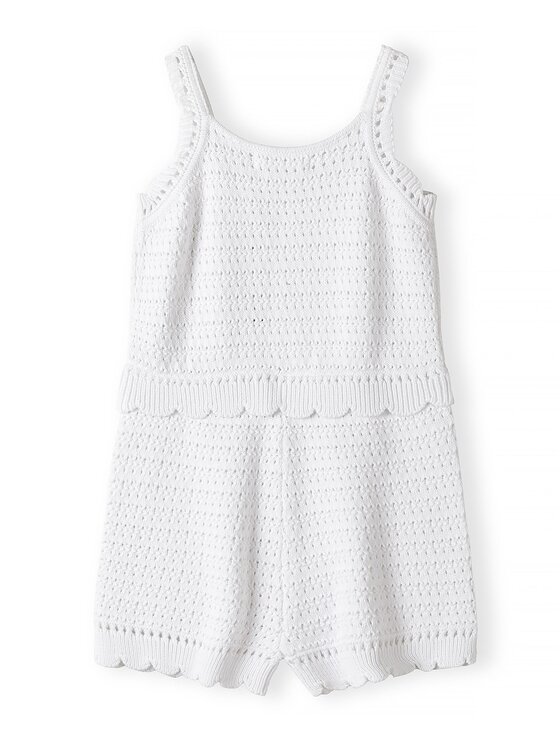 minoti minoti Kombinezon 30KNIT152 Biały
