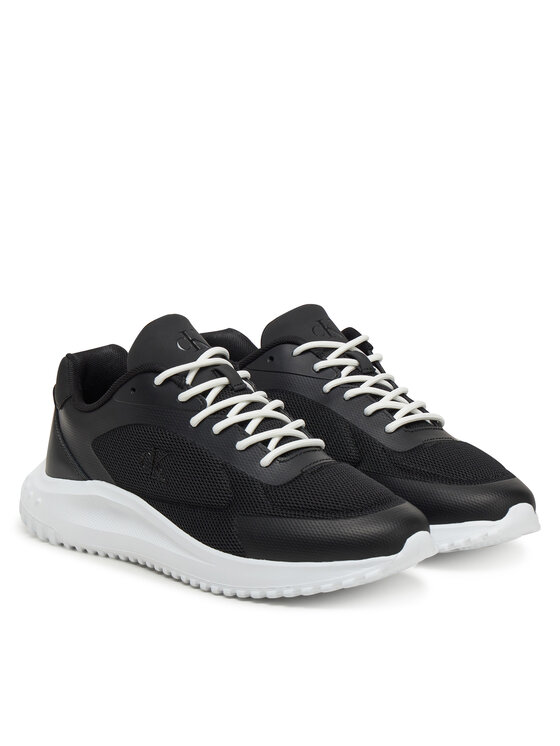 Calvin Klein Jeans Calvin Klein Jeans Laisvalaikio batai Eva Runner Low Mesh Mix YM0YM01185 Juoda