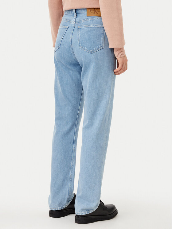 Calvin Klein Jeans Calvin Klein Jeans Jeans hlače J20J224997 Modra Straight Fit