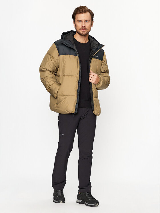 Columbia Columbia Zimska jakna Puffect™ Hooded Jacket Smeđa Regular Fit