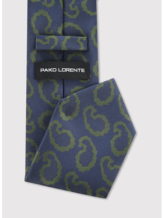 Pako Lorente Pako Lorente Krawat P25WF-KX-009 Granatowy