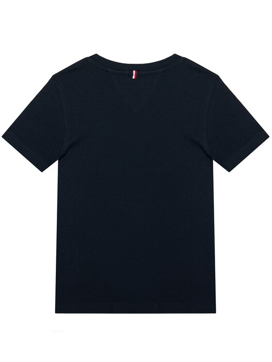 Tommy Hilfiger Tommy Hilfiger T-Shirt KB0KB04142 S Tmavomodrá Regular Fit