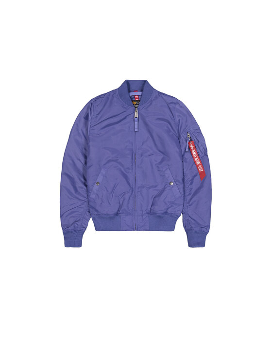 Alpha Industries Alpha Industries Kurtka bomber MA-1 TT Light Bomber Jacket Women Fioletowy Slim Fit