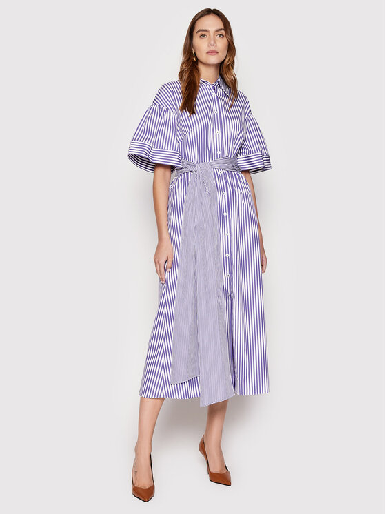Luisa Spagnoli Marškinių tipo suknelė Paradigma 538743 Violetinė Regular Fit