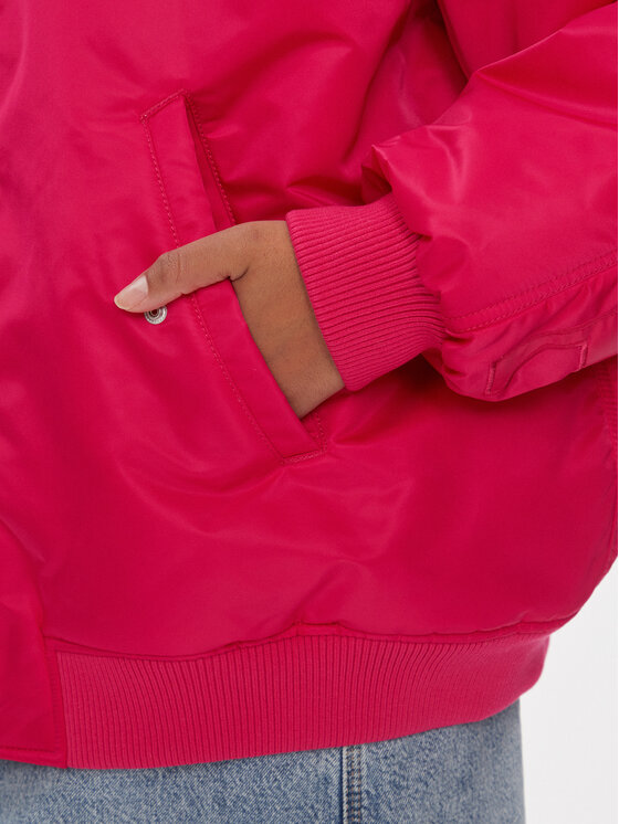 Tommy Jeans Tommy Jeans Kurtka bomber Tonal DW0DW16563 Różowy Oversize