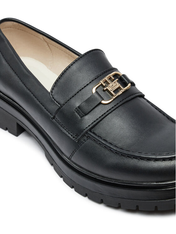 Tommy Hilfiger Tommy Hilfiger Κλειστά παπούτσια Low Cut Shoe T3A4-33571-1351 S Μαύρο