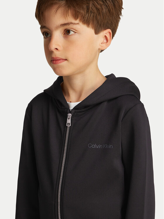 Calvin Klein Jeans Calvin Klein Jeans Mikina Sporty IB0IB02420 Černá Regular Fit