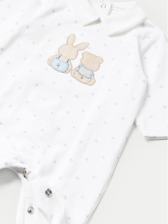 Mayoral Mayoral Schlafanzug-Strampler-Set 01725 Blau Regular Fit