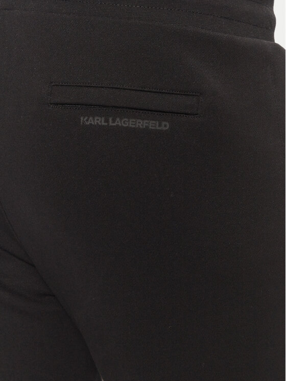 KARL LAGERFELD KARL LAGERFELD Jogginghose 705071 551900 Schwarz Regular Fit