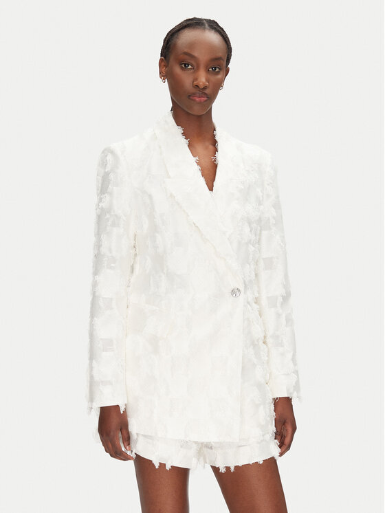 Bruuns Bazaar Bruuns Bazaar Піджак Fuksa BBW4564 Білий Regular Fit