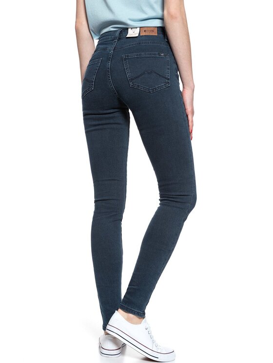 Mustang Mustang Jeansy ZOE SUPER SKINNY Niebieski Skinny Fit