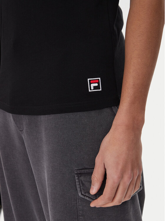Fila Fila Majica brez rokavov Lirey FAM0919 Črna Slim Fit
