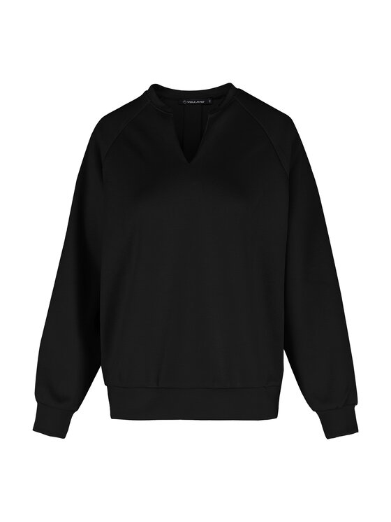 Volcano Volcano Bluza B-KAYA Czarny Regular Fit
