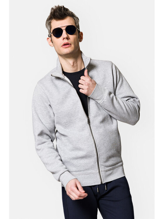 Lancerto Lancerto Bluza Virgil BL073222000006 Szary Regular Fit