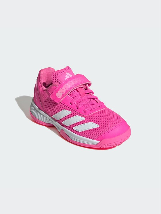 adidas adidas Buty do tenisa Courtflash Hook-and-Loop Różowy