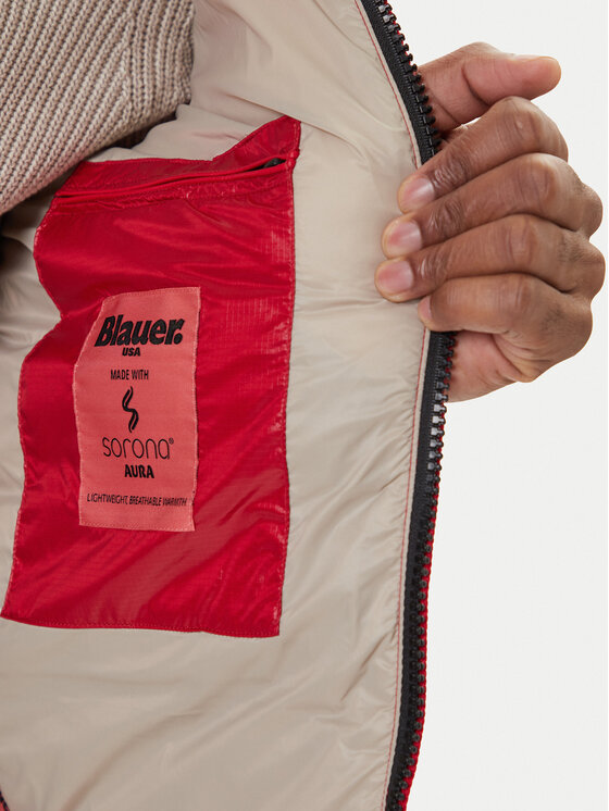 Blauer Blauer Pārejas jaka 25WBLUC02079 Sarkans Regular Fit