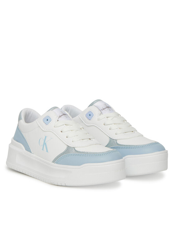 Calvin Klein Jeans Calvin Klein Jeans Sneakersy Low Cut Lace-Up V3A9-82020-1355 Biały