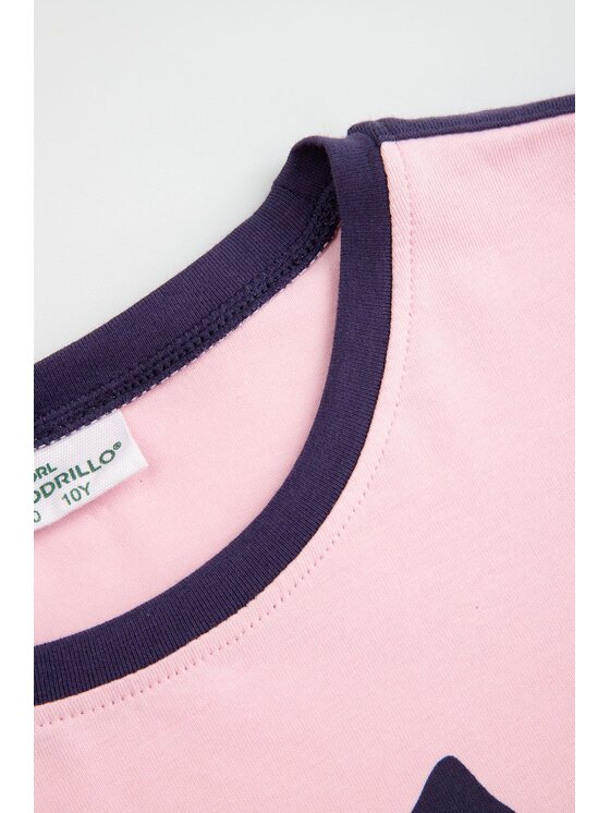 Coccodrillo Coccodrillo S dlouhým rukávem WC6143103SGJ-007 Růžová Regular Fit