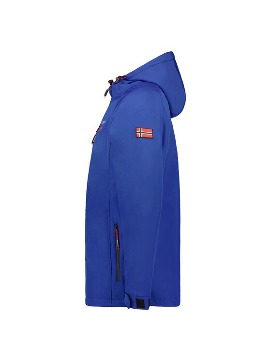Geographical Norway Geographical Norway Kurtka softshell WY1163H/GN-ROYAL BLUE Niebieski Regular Fit