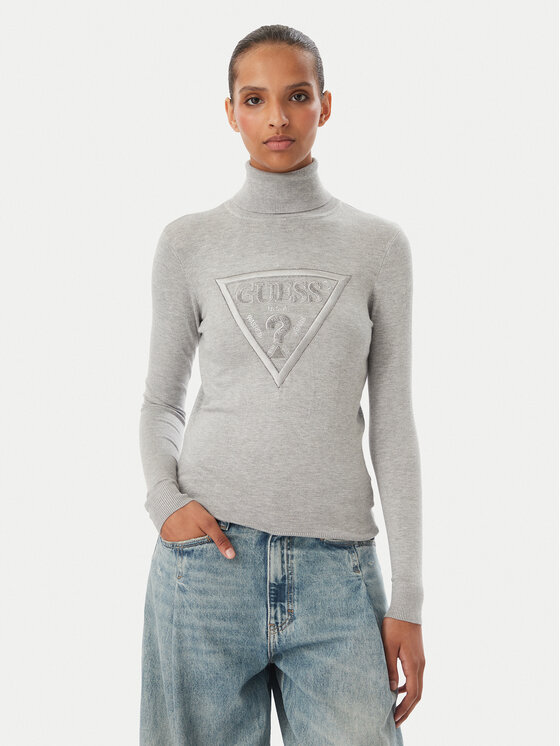 Guess Guess Гольф W6BR54 Z1455 Світло-сірий Regular Fit