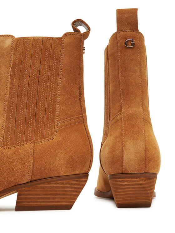 Guess Guess Καουμπόικες Μπότες & Μποτάκια FLTLN2 SUE10 Καφέ