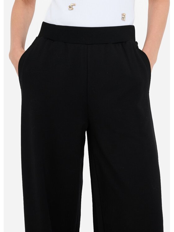 Liu Jo Liu Jo Pantaloni di tessuto TF5098FS09022222 Nero Regular Fit