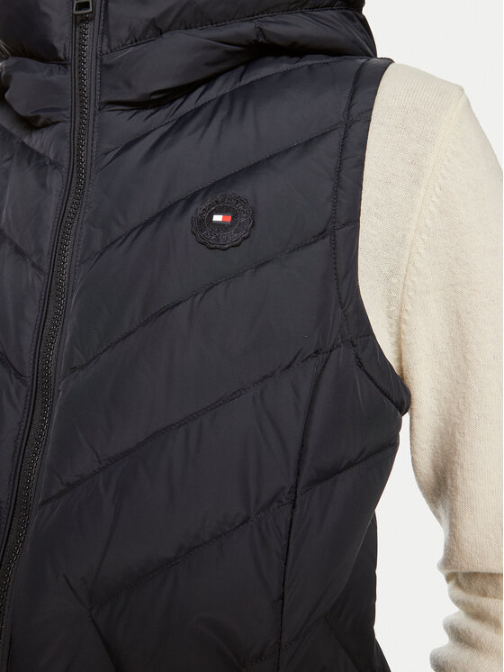 Tommy Hilfiger Tommy Hilfiger Bezrękawnik Chevron WW0WW42624 Granatowy Regular Fit