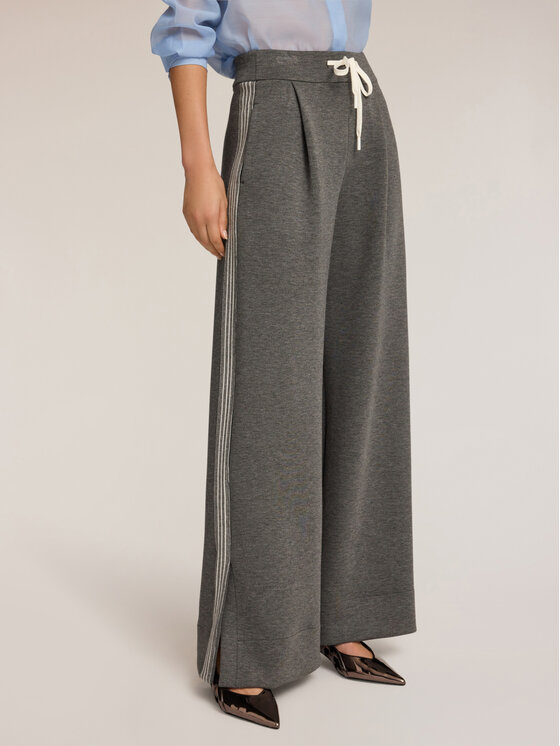 Motivi Motivi Pantaloni di tessuto P007W000838N013 Grigio Over Fit