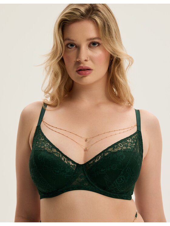 Esotiq Esotiq Biustonosz usztywniany 43573 Zielony