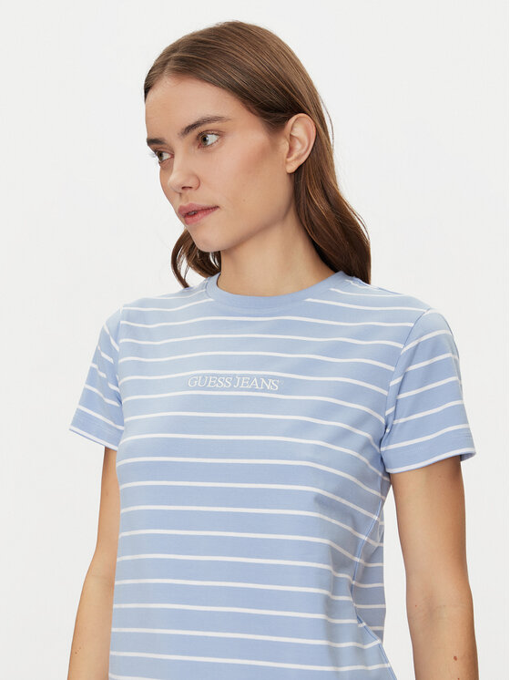 Guess Jeans Guess Jeans T-Shirt W4BI53 KCIE1 Bunt Regular Fit