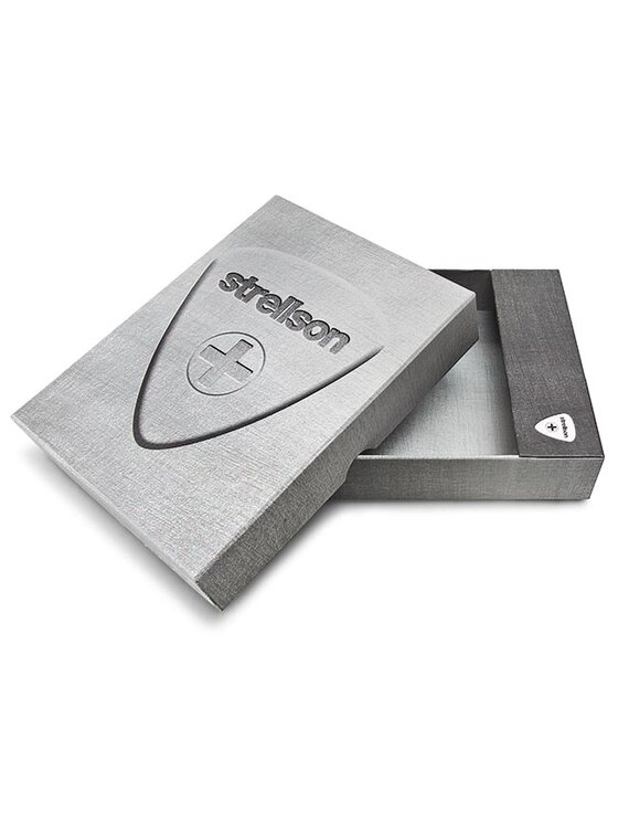 Strellson Strellson Liels vīriešu maks Billfold H8 4010001301 Melns
