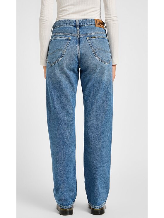 Lee Lee Jeansy Rider Classic Niebieski Relaxed Fit