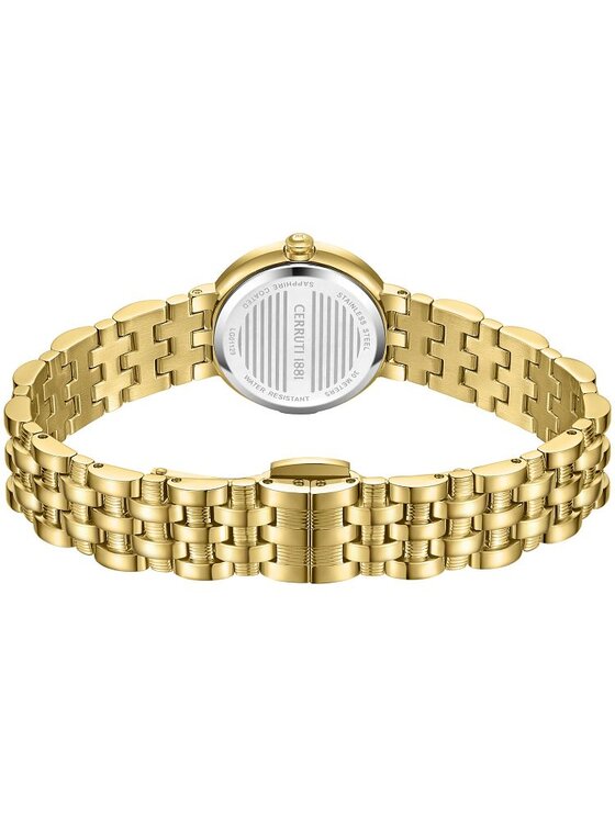 Cerruti 1881 Cerruti 1881 Zegarek Cerruti-CIWLG0112901 Złoty