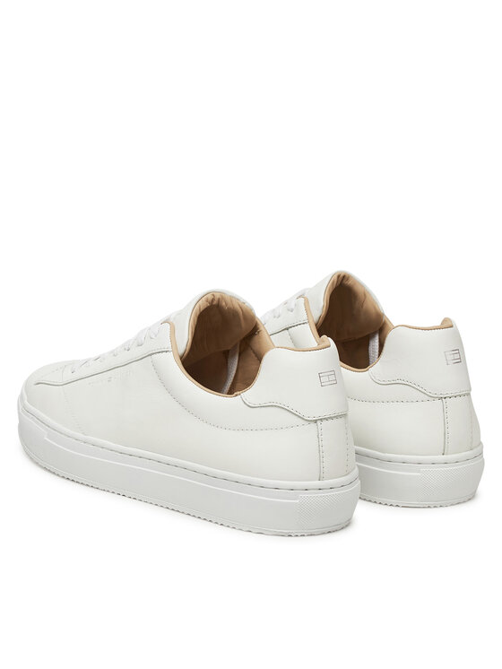 Tommy Hilfiger Tommy Hilfiger Sneakersy Premium Cupsole Leather FM0FM05412 Biały